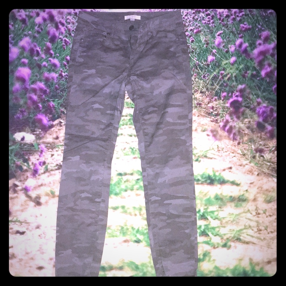 Cute Camouflage Marissa Petite Skinny Pants